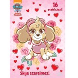JCS Média Mancs őrjárat: Skye szerelmes! színező füzet matricákkal