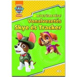 JCS Média Mancs őrjárat: Vonalvezetés - Skye és Tracker foglalkoztató füzet