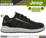 Jeep CHEROKEE BLACK S3L technikai fémmentes prémium munkacipő - munkabakancs