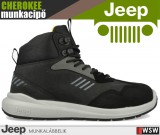 Jeep CHEROKEE BLACK S3L technikai fémmentes prémium munkacipő - munkabakancs