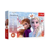 Jégvarázs 2: Anna és Elza varázslatos kalandja 60db-os puzzle - Trefl