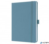 Jegyzetfüzet, exkluzív, A5, vonalas, 96 lap, keményfedeles, SIGEL "Jolie", porkék