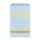Jegyzetfüzet, spirálozott, A7, vonalas, 50 lap, PUKKA PAD Pastel, vegyes színek (PUP2017V)