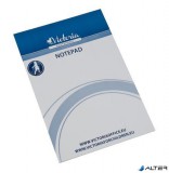 Jegyzettömb, A4, 5x50 lap, négyzetrácsos, VICTORIA OFFICE, fehér