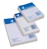 Jegyzettömb, A6, 50 lap, sima, VICTORIA