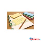 Jegyzettömb öntapadó, 75x125mm, 12x100lap, újrahasznosított, 5655-88 Info Notes, pastell mix, kék, zöld,rózsaszín,sárga