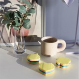 Jegyzettömb öntapadó, mondatfelhõ alakú, 250lap, Bluering® 5 klf. neon szín