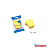 Jegyzettömb öntapadó, póló alakú, 70x70mm, 200lap, Info Notes, sárga, zöld, narancssárga, rózsaszín