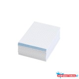 Jegyzettömb ragasztott, A6, 50lap, Bluering(R) kockás