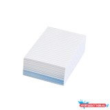 Jegyzettömb ragasztott, A6, 50lap, Bluering(R) vonalas