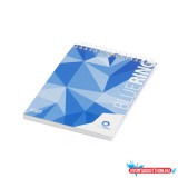 Jegyzettömb spirálozott, A6, 60lap, Bluering(R) vonalas