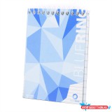 Jegyzettömb spirálozott, A7, 60lap, Bluering(R) vonalas