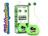 Jellie Monsters vezetékes fülhallgató 3,5 mm jack csatlakozóval - Ylfashion YLFS-01 - zöld