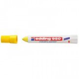 Jelölő marker, 10 mm, kúpos, EDDING "950", sárga