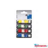 Jelölõcímke 12,5x43mm, 4x36lap, mûanyag, Info Notes (4BBD) transzparens, 4 klf. szín