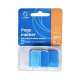 Jelölõcímke 25x45mm, 50lap, mûanyag Bluering® világoskék