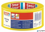 Jelölőszalag, 50 mm x 33 m, TESA 'Professional', sárga