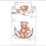Jerry Fabrics Medvídek plane baby 100 × 135, 40 × 60 cm (00145-MEDVIDPLANA)