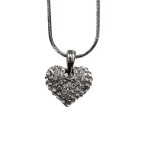 jewelry bijou Nyaklánc és fülbevaló szett - szív