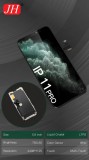 JH Apple iPhone 11 Pro 2019 fekete LCD kijelző érintővel (FHD, removable IC)