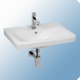 JIKA Cubito mosdó 55x42x18,5 cm, csaplyuk középen - JIK-810422.104.1