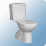 Jika Zeta kombi WC csésze monoblokkos alsó csatlakozás mély öblítésű oldalsó bekötéssel