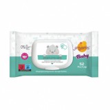 JimJams Baby nedves popsitörlőkendő - illatmentes 52db JJ4005