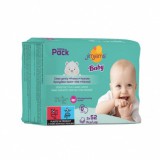 JimJams Baby nedves popsitörlőkendő multipack - illatmentes 3x52db JJ4006