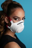 JINHUA MEIXIN PROTECTIVE EQUIPMENT FACTORY Perfetto FFP3 légzésvédő kemény kialakítású maszk - szelep nélküli - 5 db - fehér
