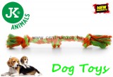 Jk Fogtisztító Kötél Csont Játék Kutyáknak 35Cm 3 Csomós (45984)