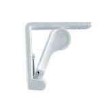 JKH Abroszleszorító műanyag fehér rugós (4 db)