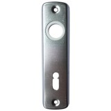 JKH Ajtócím 55mm lővér kulcslyukas polírozott (1 pár)