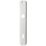 JKH Ajtócím 90mm normál kulcslyukas fehér (1 pár)