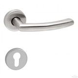 JKH Ajtókilincs rozettás Gino cilinderlyukas INOX