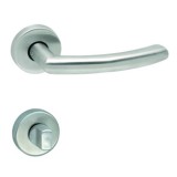 JKH Ajtókilincs rozettás Gino WC INOX