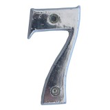 JKH Ajtószám nikkelezett "7"  5cm