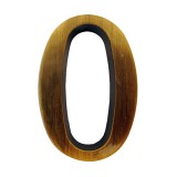 JKH Ajtószám öntapadós antik "0"  4,5cm