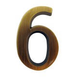 JKH Ajtószám öntapadós antik "6/9"  4,5cm