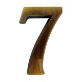 JKH Ajtószám öntapadós antik "7"  4,5cm