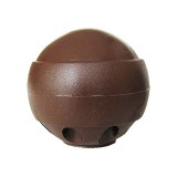 JKH Ajtóütköző gomb "golyó" barna Wkret-met