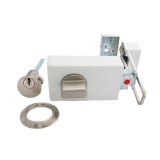 JKH Ajtózár 784 gombos felsőzár nyitáshatárolóval fehér ELZETT