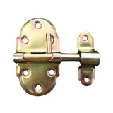 JKH Bajonett tolózár díszes íves 40 x 76 mm horganyzott