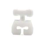 JKH Biztonsági végzáró műanyag menetes  függönysínhez (4 db)