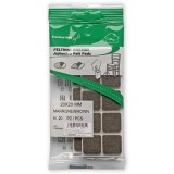 JKH CSÚSZTATÓFILC ÖNTAPADÓ 20X20 MM BARNA (20 DB)