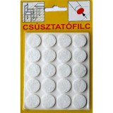 JKH CSÚSZTATÓFILC ÖNTAPADÓ D=16 FEHÉR (20DB)