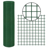 JKH Drótháló 10 x 1 m ponthegesztett 12,7x12,7mm d=0,6/0,9mm PVC bevonatos (10 fm)