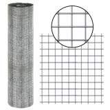 JKH Drótháló 10 x 1 m ponthegesztett 25 x 25 mm d=1 mm horganyzott (10 fm)