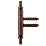 JKH Fúrtpánt d= 9mm  díszes barna (bútor) (2 db)