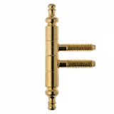 JKH Fúrtpánt d= 9mm  díszes rezezett (bútor) (2 db)