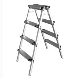 JKH Háztartási létra 2x4 fokos kétágú (alu)